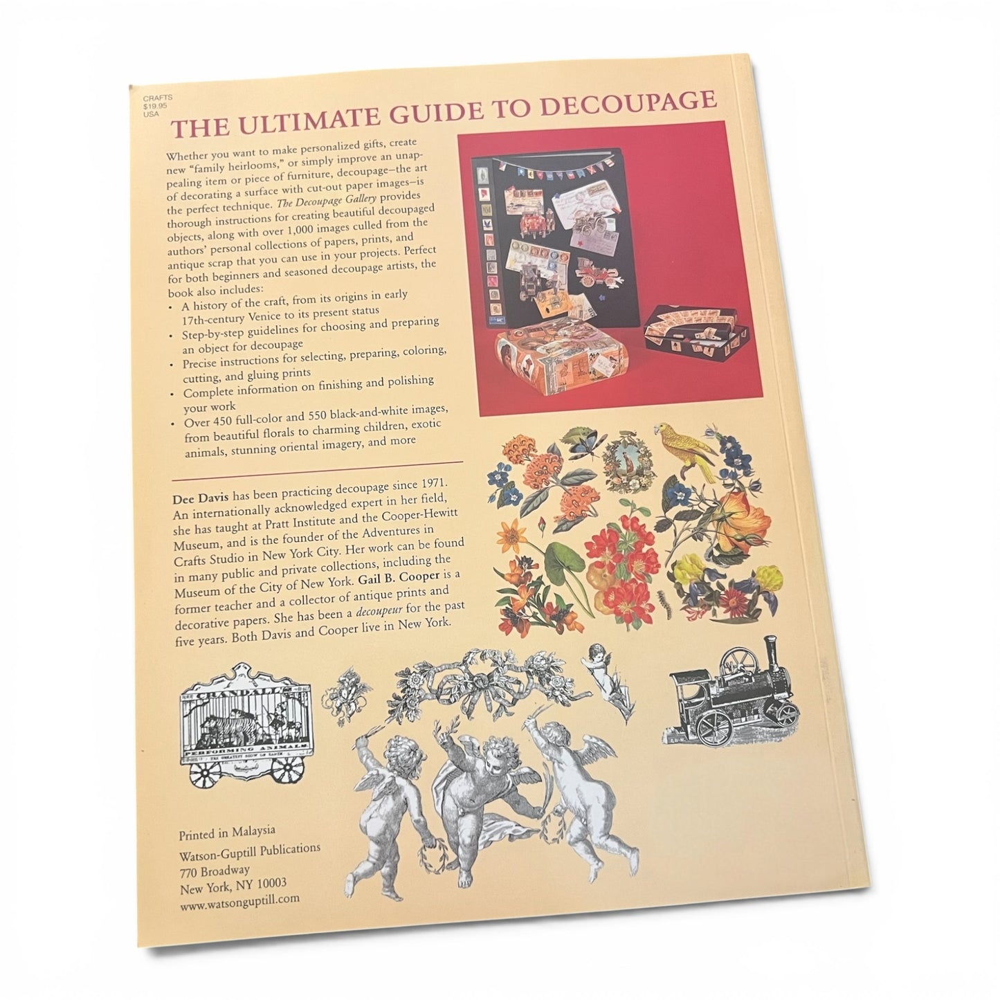 The Decoupage Gallery by Dee Davis & Gail B. Cooper | Arts & Crafts Book
