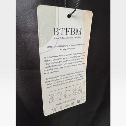 NWT BTFBM Black Satin Flowy Elastic-Waist Maxi Skirt, Size XL