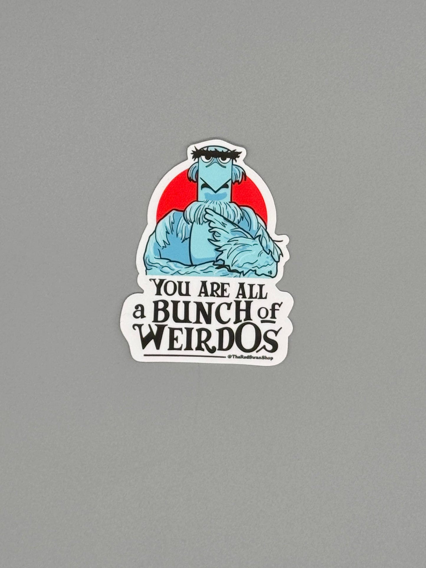 The Muppets - Sam Eagle - Sticker