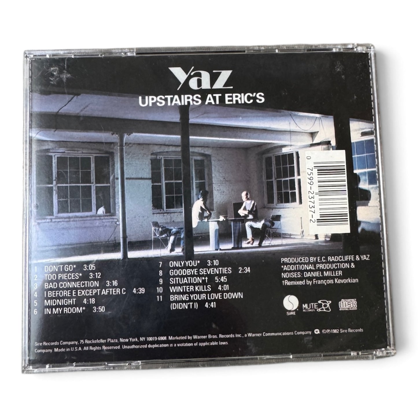 Yaz | Upstairs At Eric’s | Pre-owned CD | Yazoo