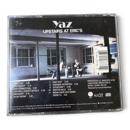 Yaz | Upstairs At Eric’s | Pre-owned CD | Yazoo