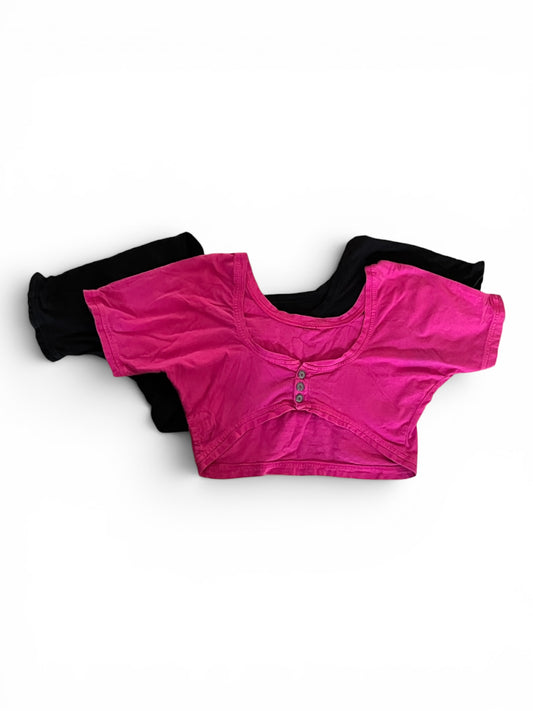 Two Authentic 90s Shrug / Tops, Climate Brand, Streetwear, Size M/L