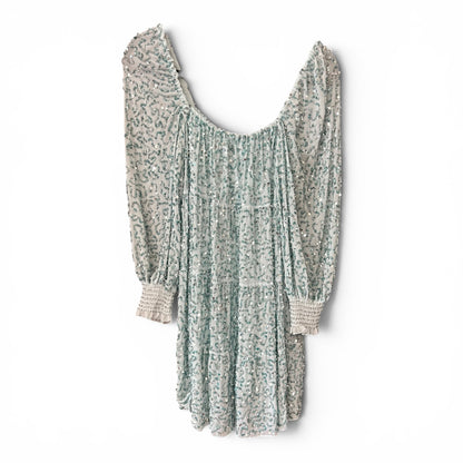 NWT Alice + Olivia Blue Sequin Mini Dress, size xs