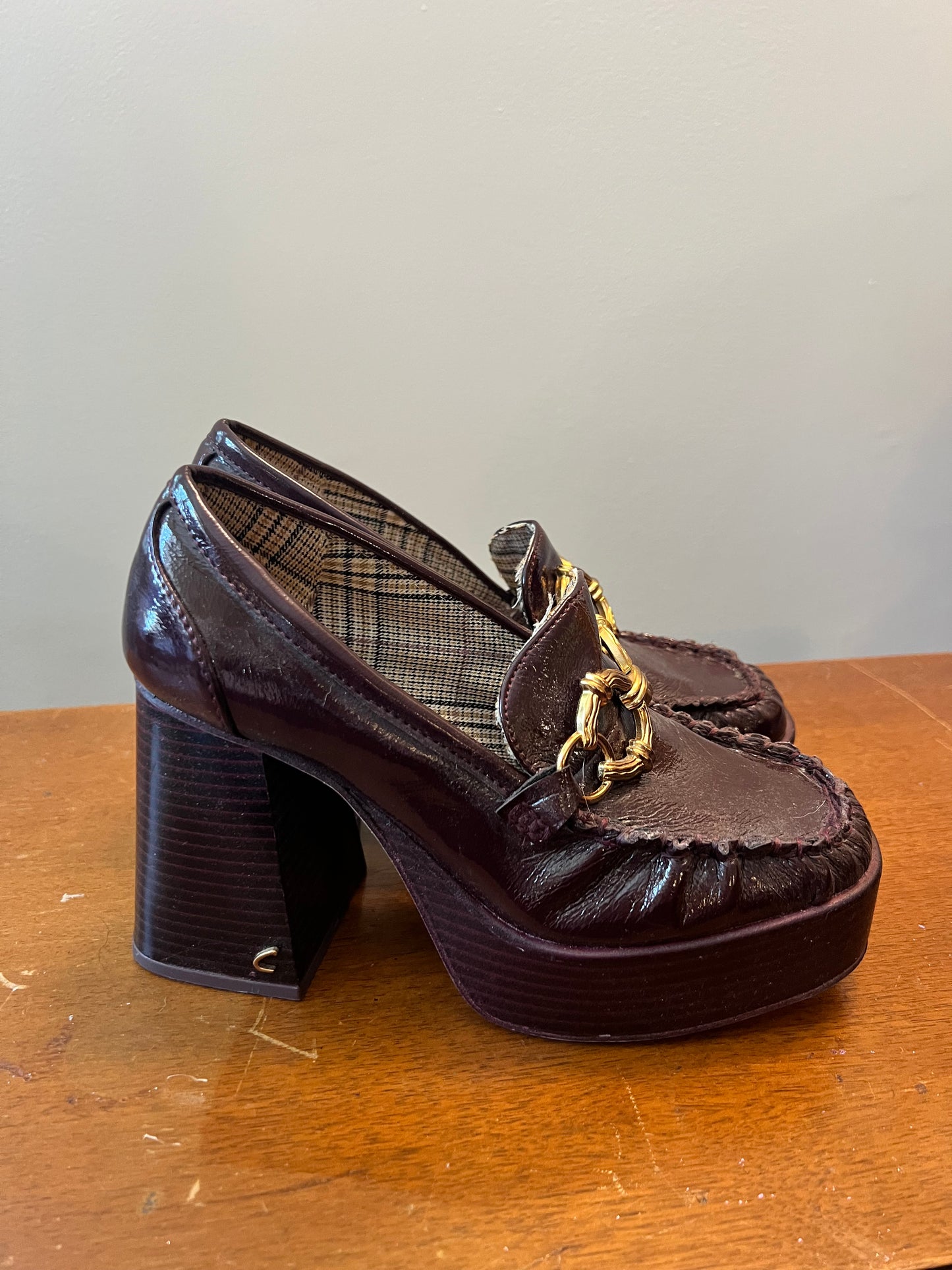 Circus NY Stacked Heel Loafers-size 6