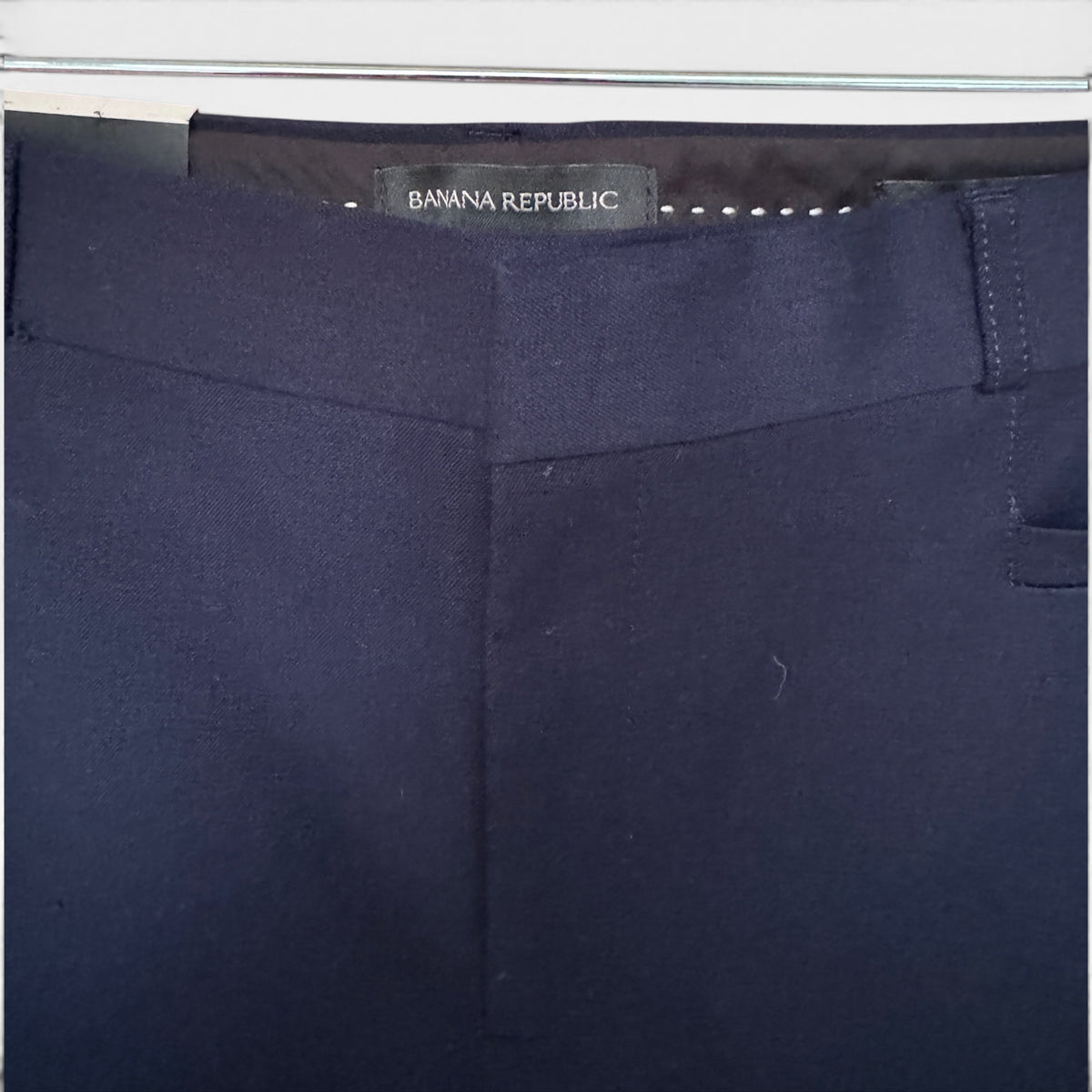NWT Banana Republic Navy Blue Sloan Pants, Dress Trousers, Size 14
