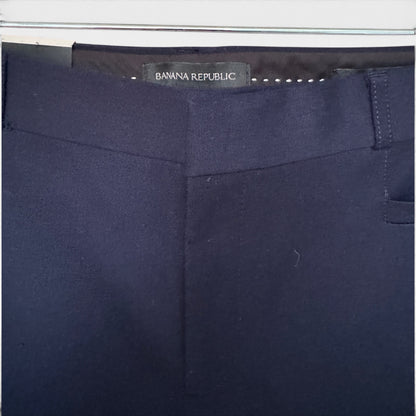 NWT Banana Republic Navy Blue Sloan Pants, Dress Trousers, Size 14