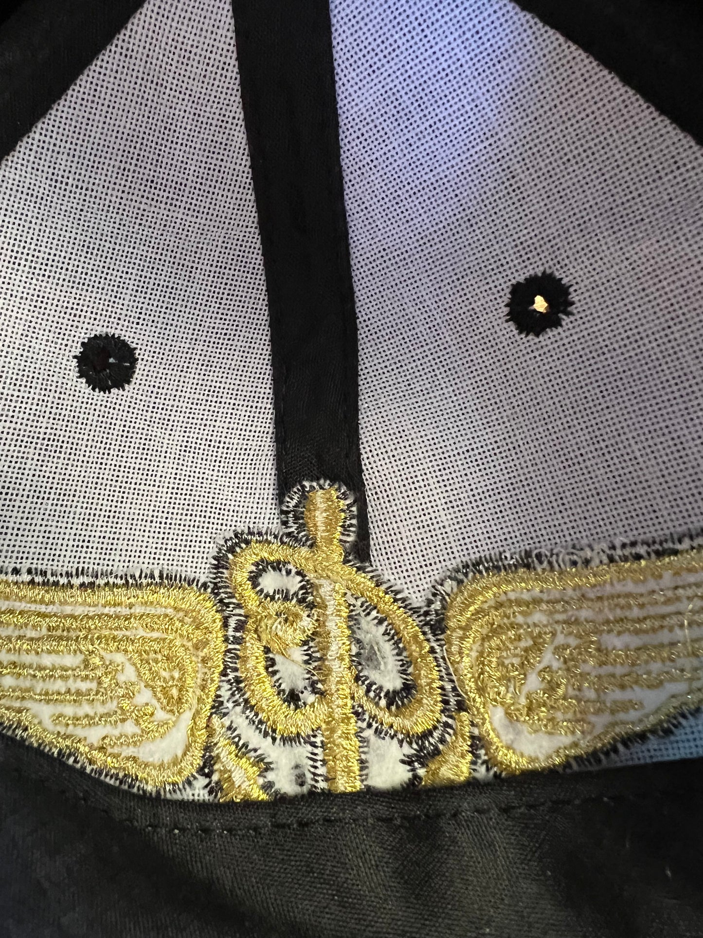 Black and Gold Breitling Hat