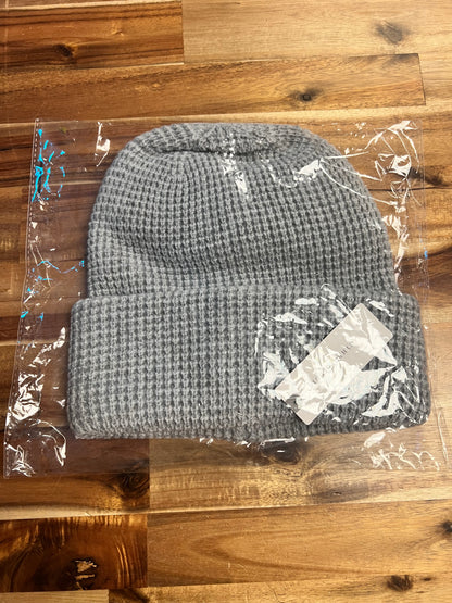NWT Anthropologie Gray Beanie Hat
