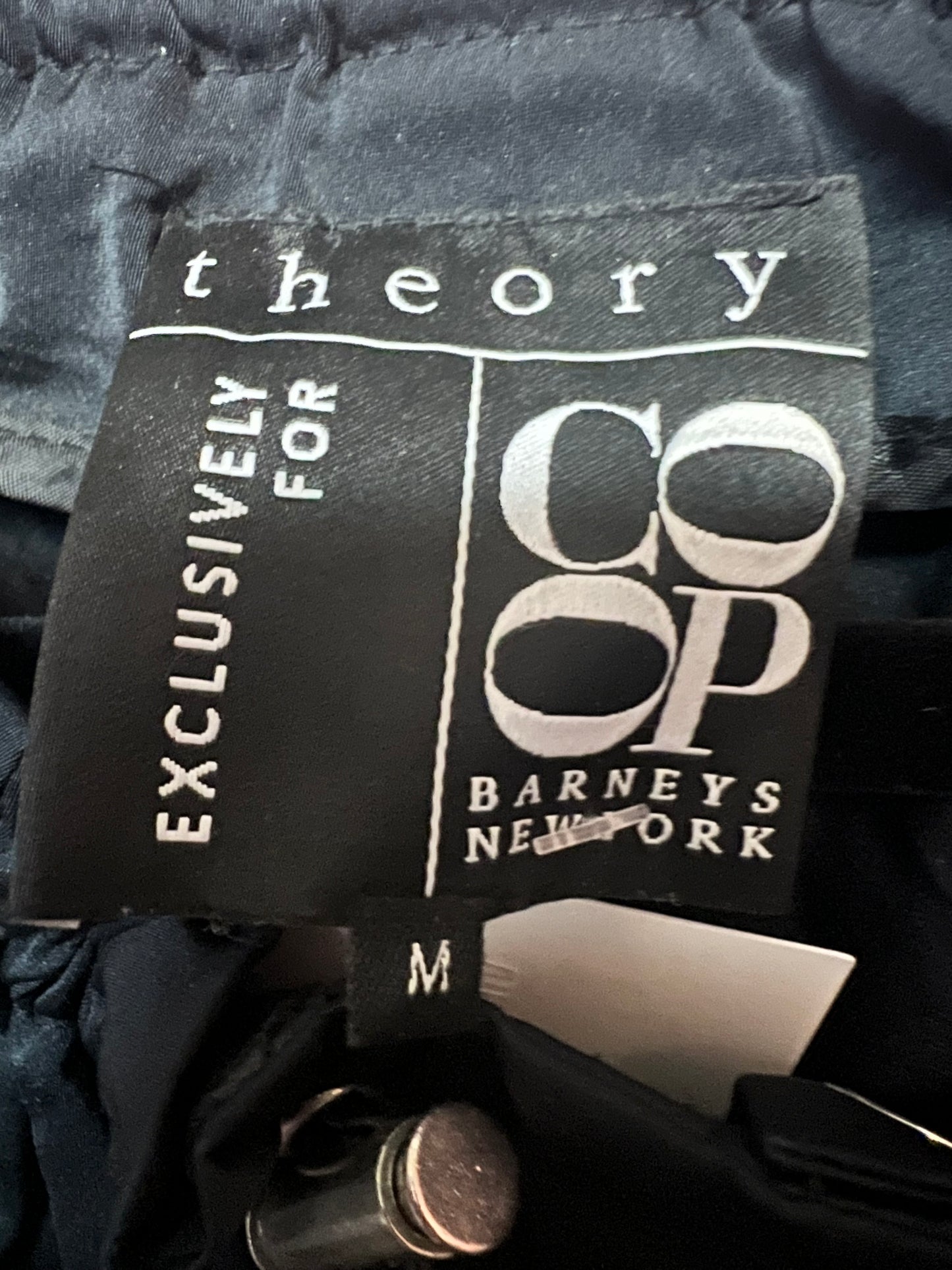 Theory for Barney’s Co-op Black Vintage Jacket, size small