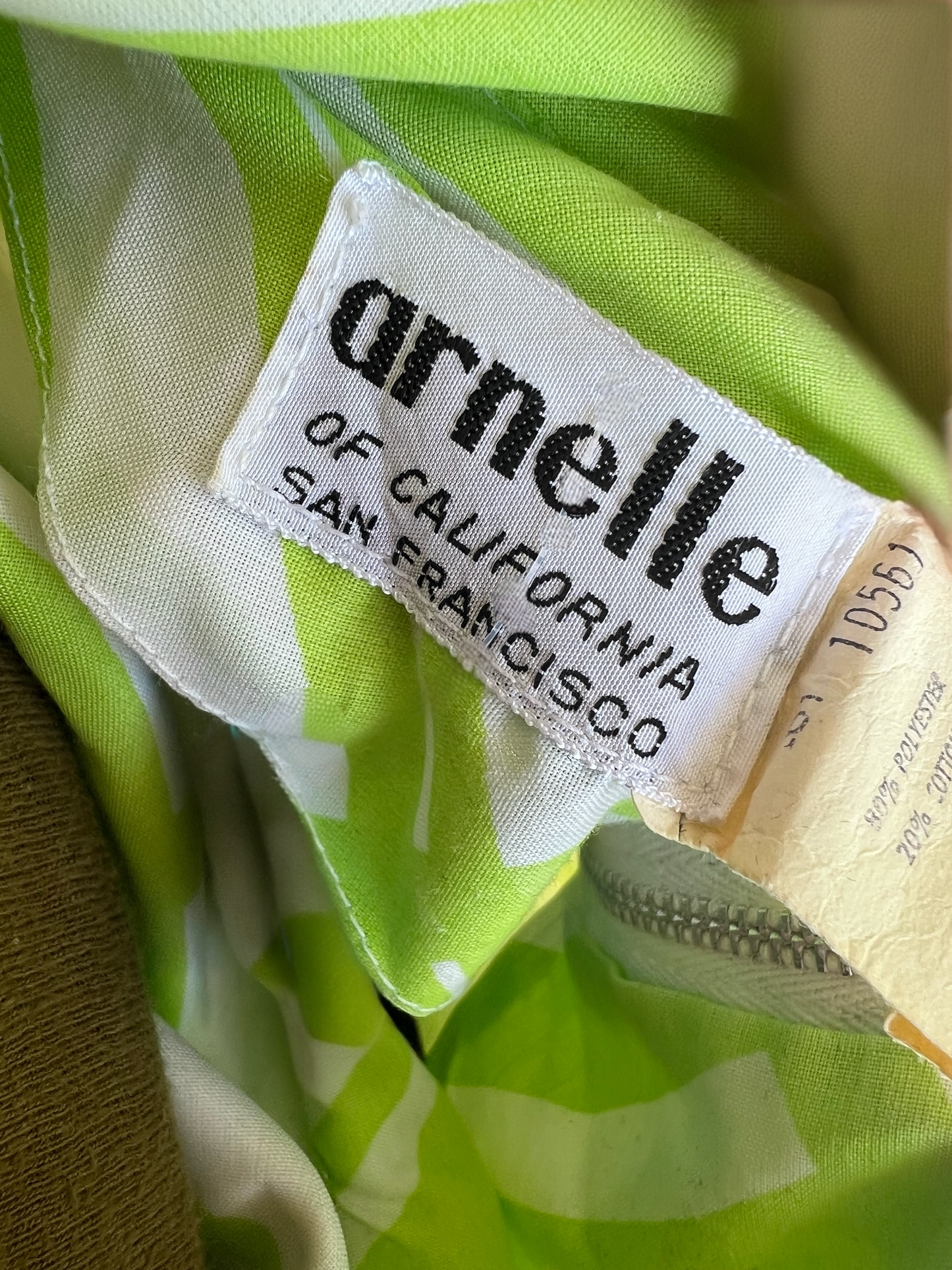 Vintage Arnelle of California  || San Francisco|| Dress, Size L
