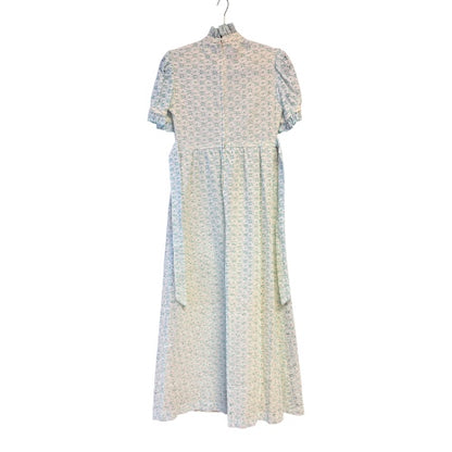 Eyelet Vintage 70’s Maxi-Length Prairie Dress, size s