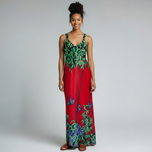 Vintage Tori Richard || Liberty House || Hawaiian Dress, Size S-M