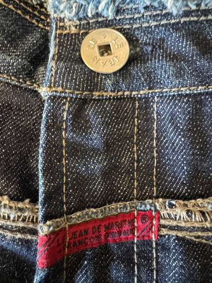 Marithé et François Girbaud Vintage Denim 90s/Y2K Micro Mini Skirt, size 4