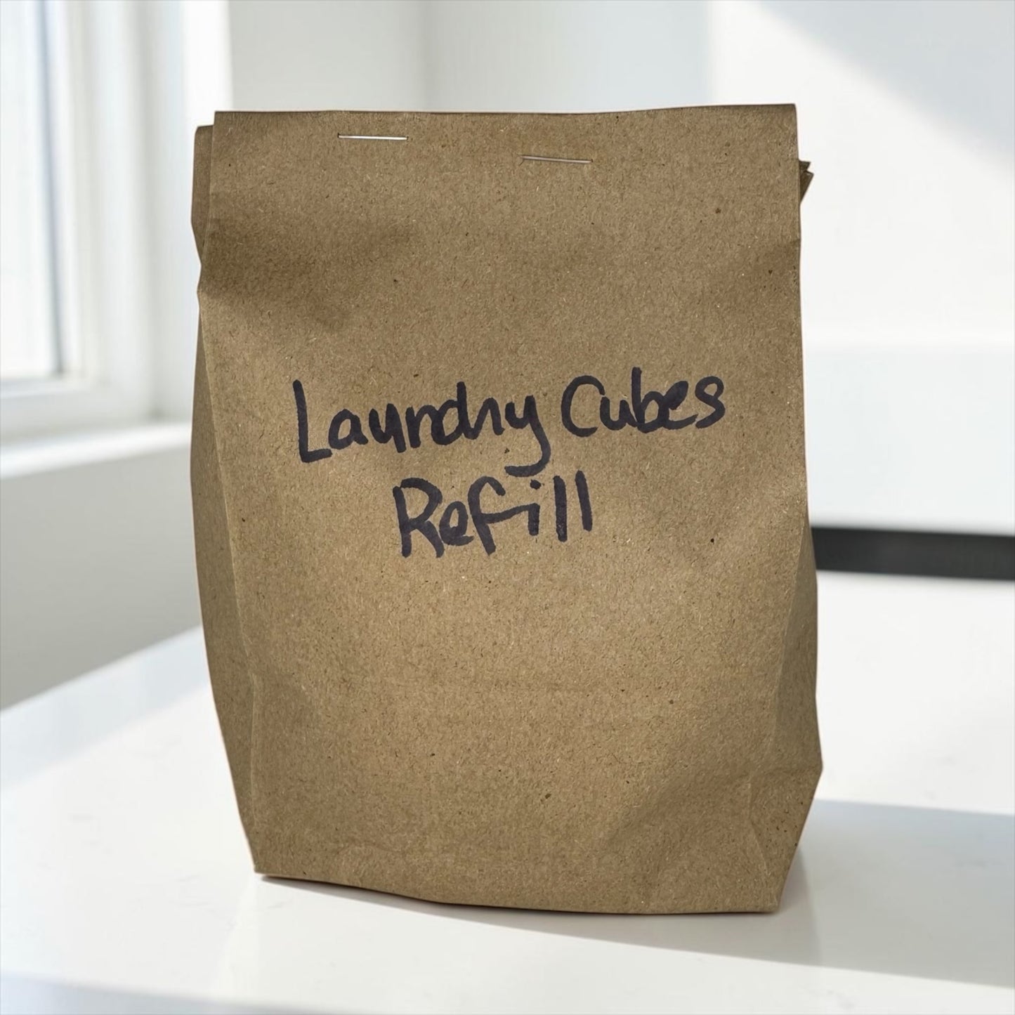 Refill Dishwasher Cubes | Plastic-Free & No Waste Detergent Pods, 30 loads