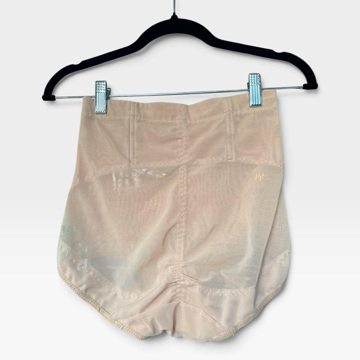 High-Waisted Tummy Control Pink/Nude Underwear, Unworn, Washed, Size M