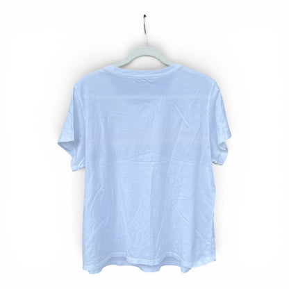 EUC Kate Spade Rainbow Stripe + Spade Tee, size xxl