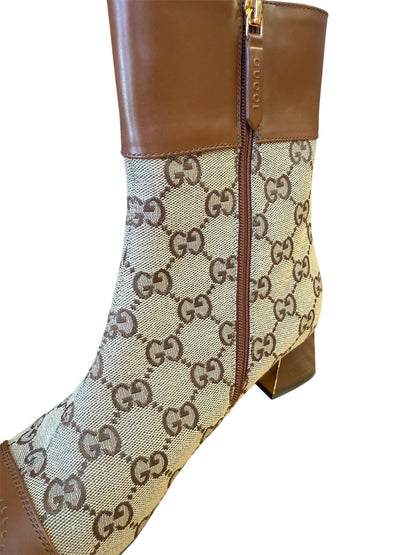 Gucci Women’s Ellis Logo Boots size 37.5
