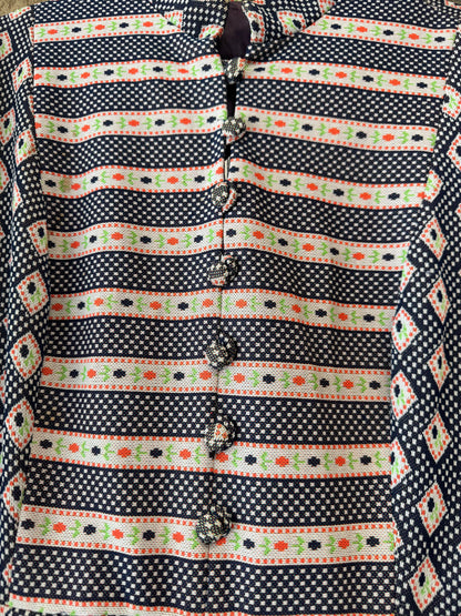 Vintage 60’s/70’s Long Sleeved Dress