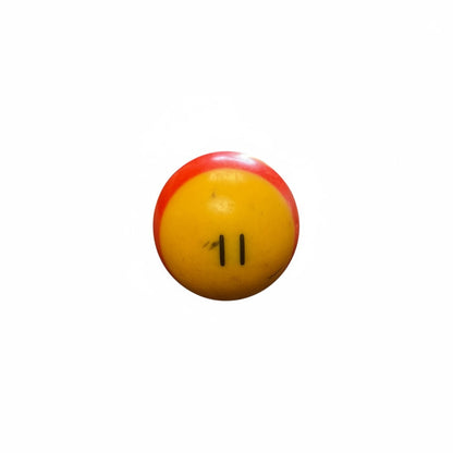 Lucky Vintage Billiard Ball With Clear Lucite Display Stand (Single)