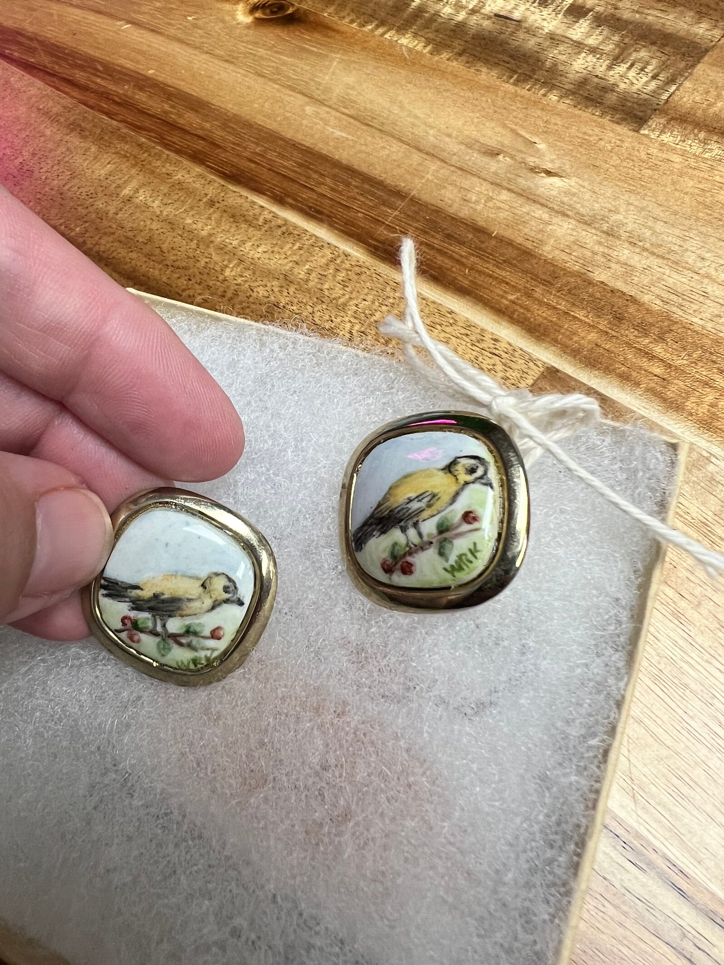 Vintage Bird Cufflinks