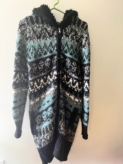 Skull Sweater by TRF Knitwear—size M