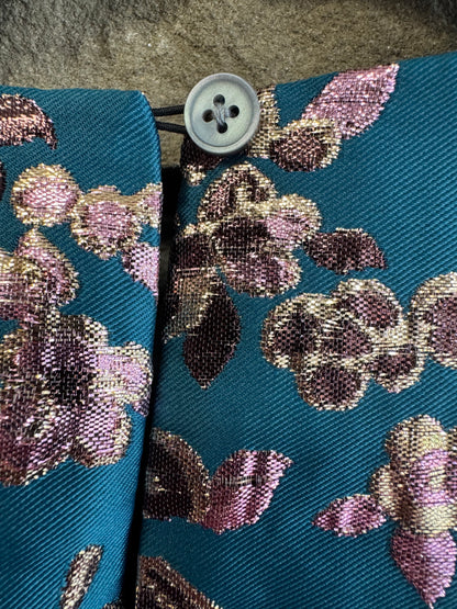 Banana Republic Collection NWT Green/Gold Top, size xxs