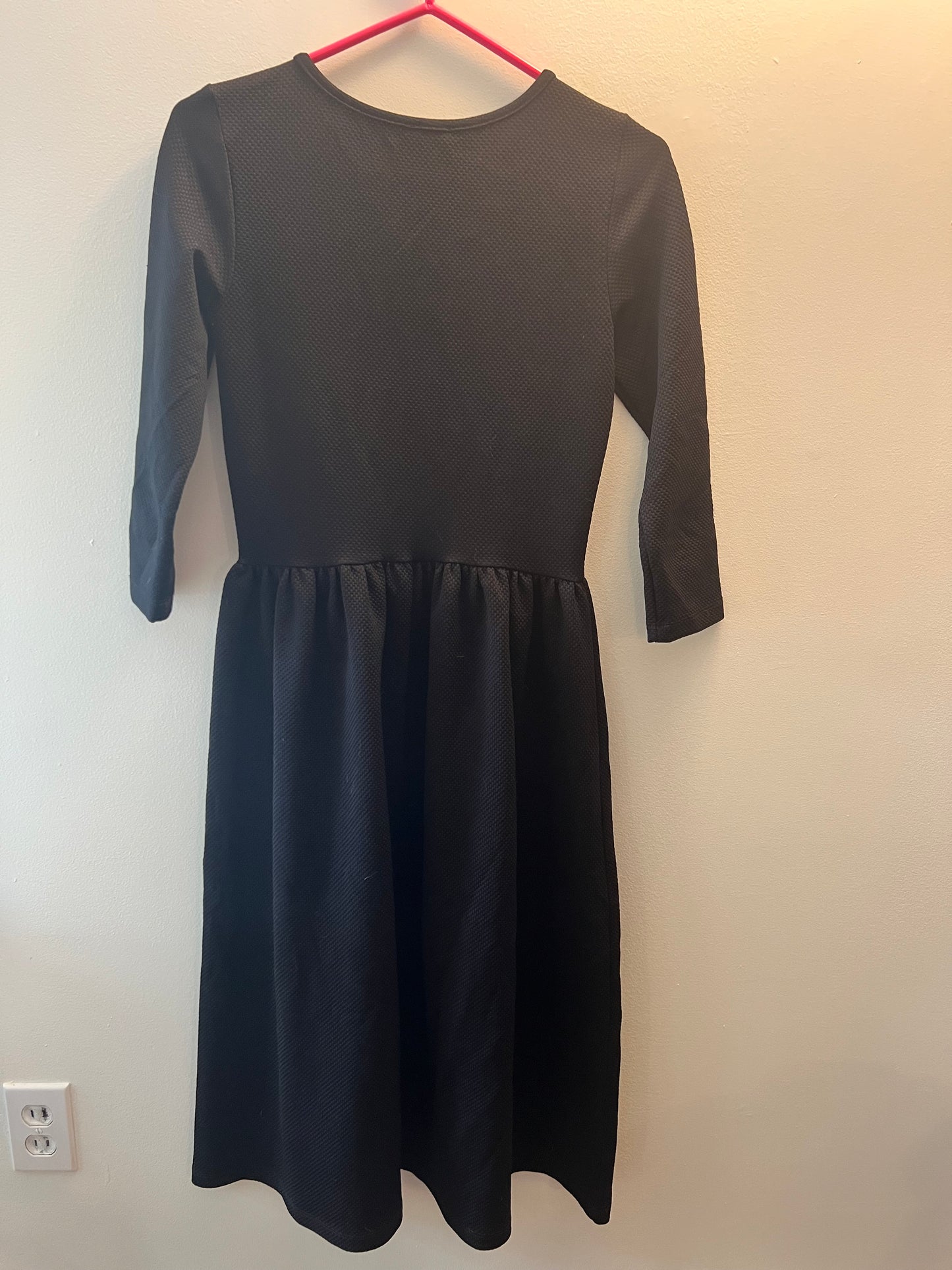ASOS Black Midi Dress size 2