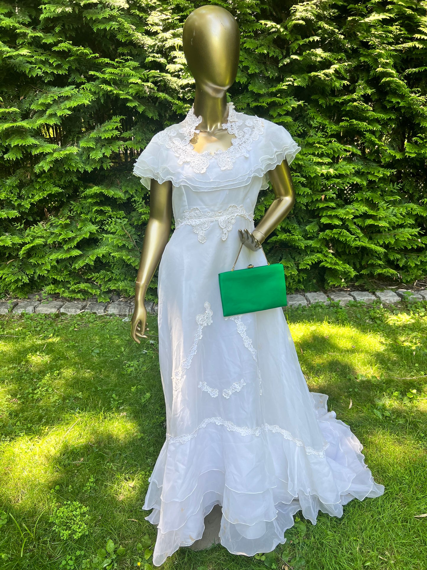 Vintage 1970’s Wedding Gown, size small