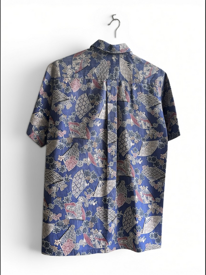 The Ono Shirt Company by Liberty House Hawaiian Aloha Popover Shirt, Size M