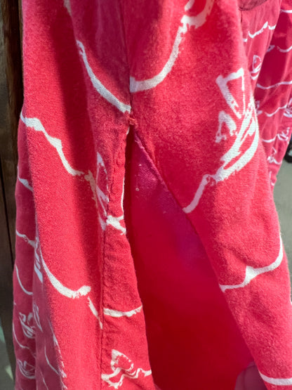 Vintage Brooklyn Industries Red Sailboat Skirt, size L