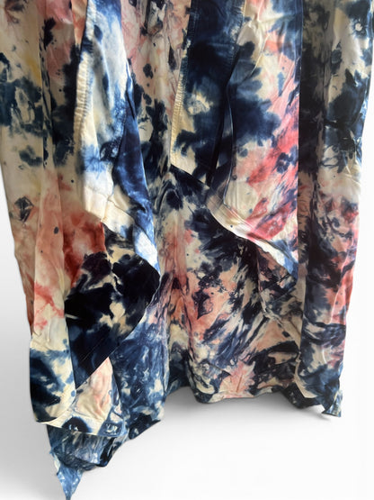 Wonderly Tie Dye Duster Robe Jacket, size s