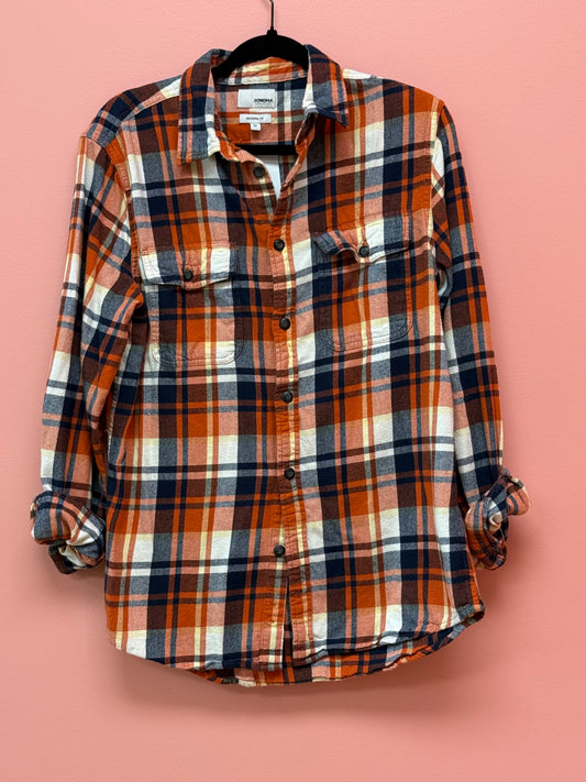 Plaid Flannel Button Down