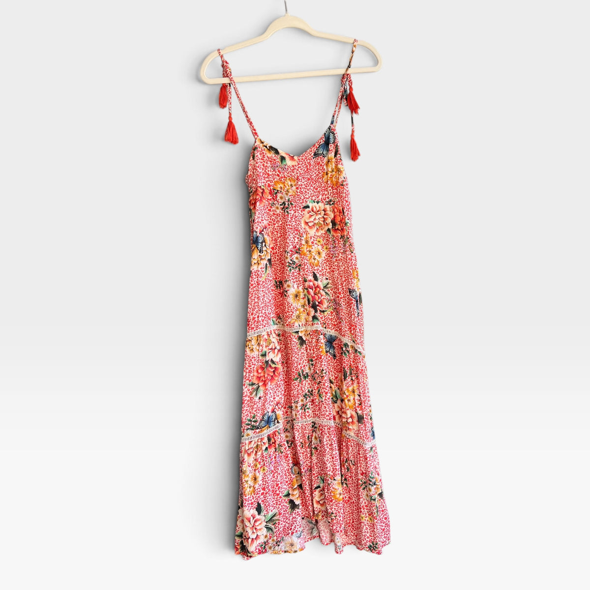 Farm Rio for Anthropologie Verbena Dress, Size XSP