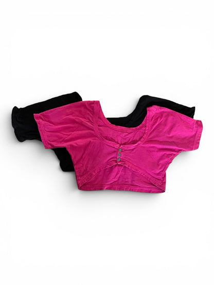 Two Authentic 90s Shrug / Tops, Climate Brand, Streetwear, Size M/L