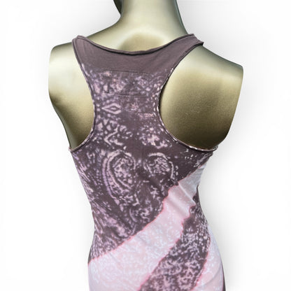 Allsaints Spitalfields Vintage Y2K Sleeveless Bodycon Mini Slip Dress, Size S