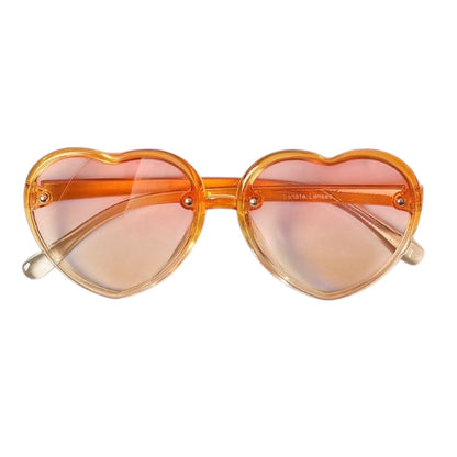Kid's Heart Shaped Gradient Sunglasses