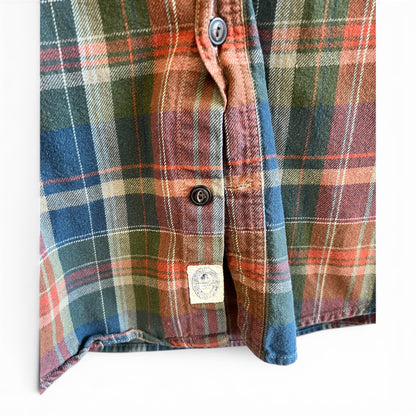 L.O.G.G. H&M Y2K Flannel Button Down Shirt, size s