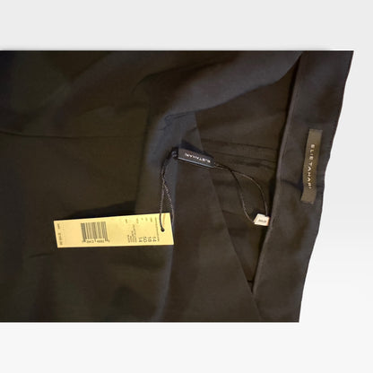 NWT Elie Tahari Juliette Black Dress Pants, Classic Black Trousers, Size 14