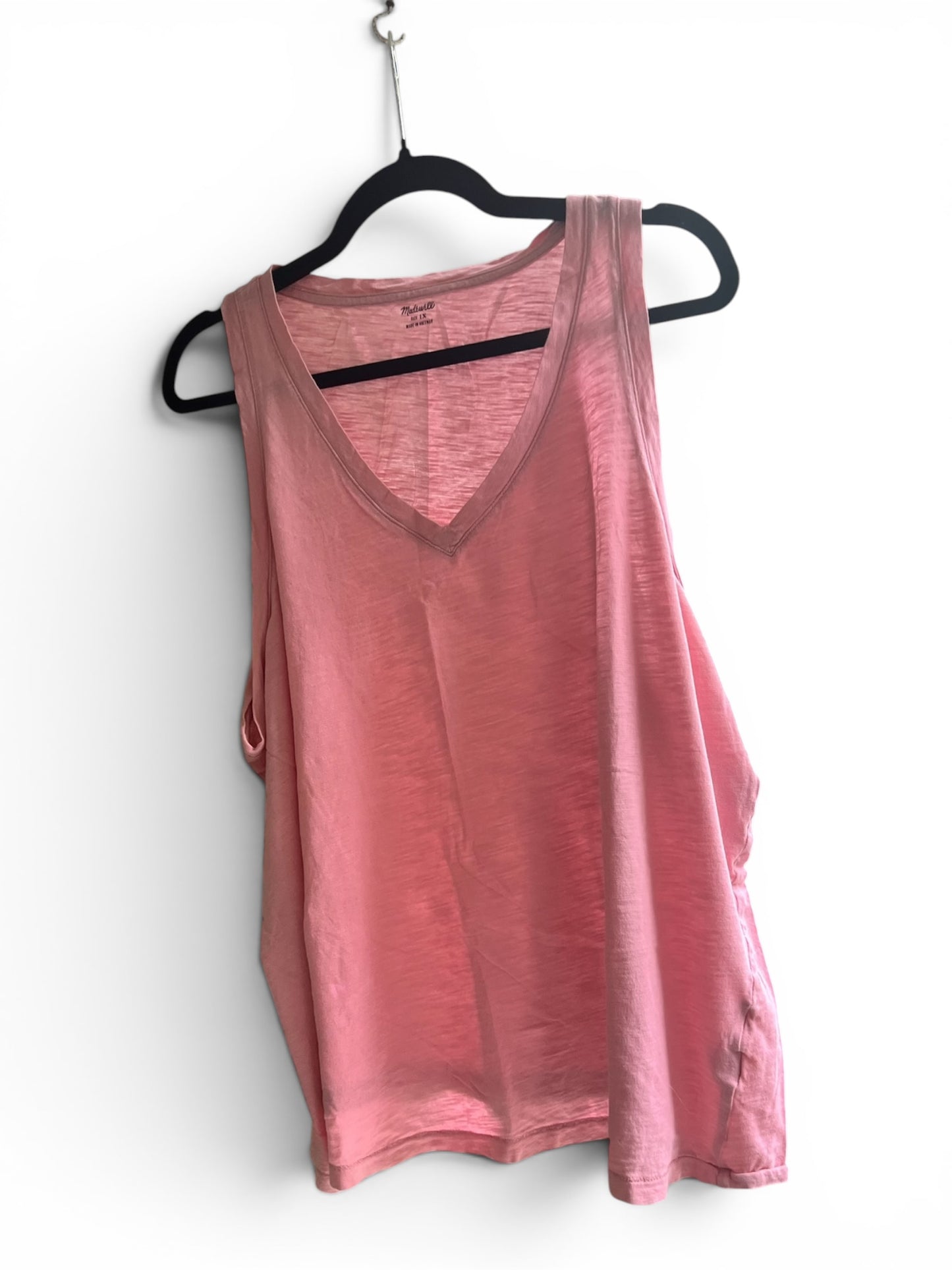 Bundle of Four Madewell Tanks, size 1x