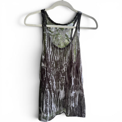 BCBGeneration Sheer Racerback Tank, size large