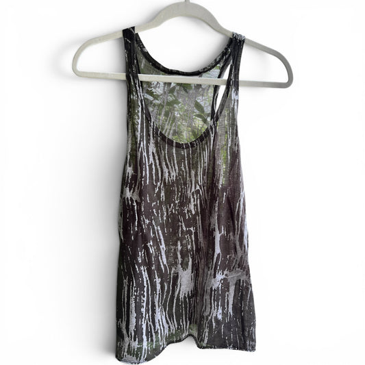 BCBGeneration Sheer Racerback Tank, size large