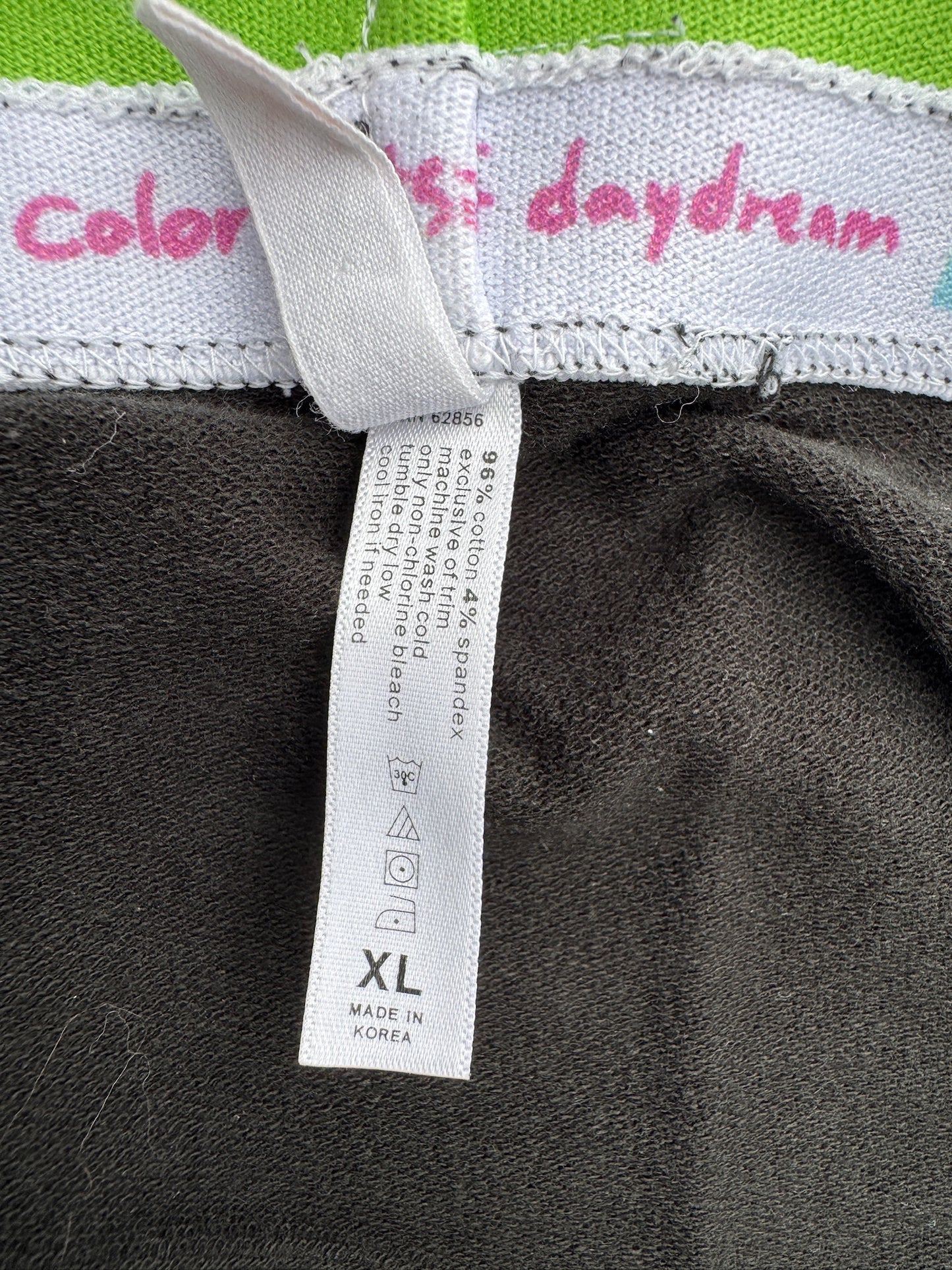 Hue Brand Black Everyday Tennis Mini Skirt With Contrast Stitch, Size XL