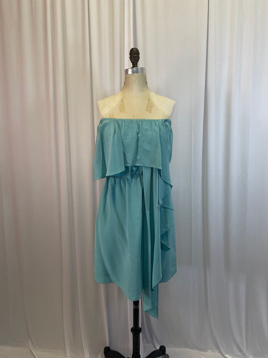 Haute Hippie Strapless Mini Dress, size L