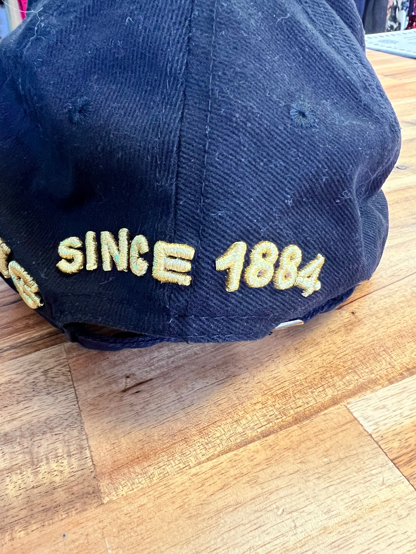 Black and Gold Breitling Hat