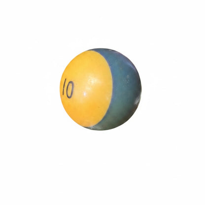 Lucky Vintage Billiard Ball With Clear Lucite Display Stand (Single)