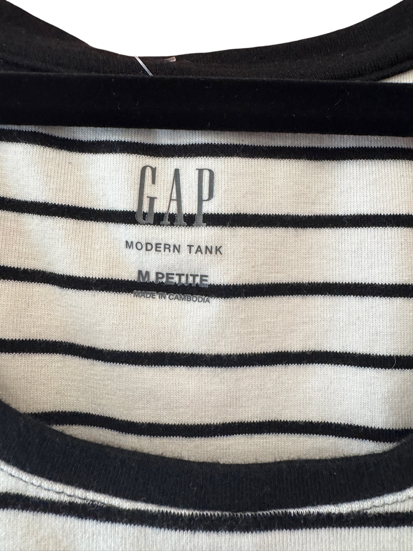 Gap Striped Modern Tank, size mp