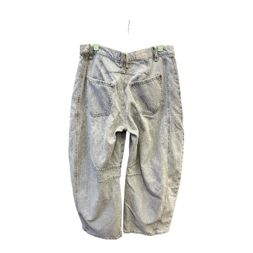 We The Free Gray Barrel Leg Jeans size 27
