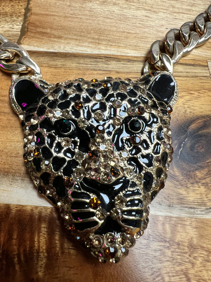 Incredible Vintage Panther Necklace