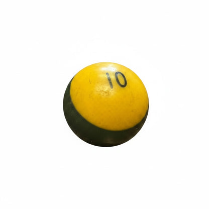 Lucky Vintage Billiard Ball With Clear Lucite Display Stand (Single)