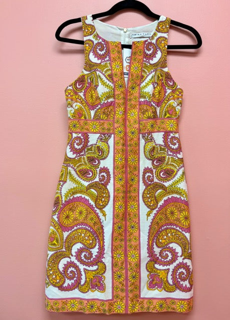 Paisley Trina Turk Dress - size 0